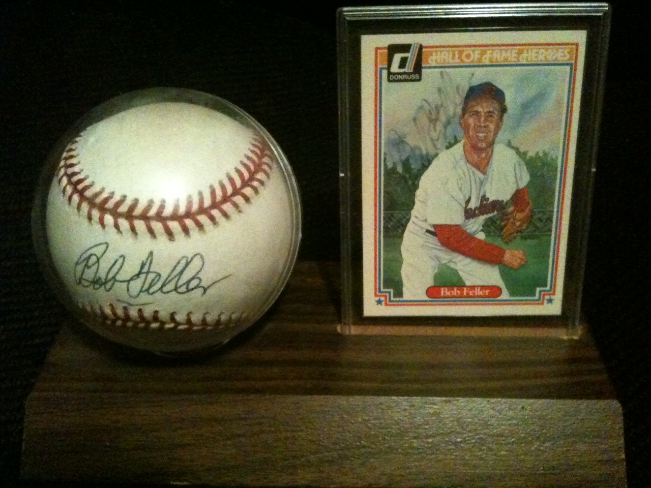 Bob Feller Autograph