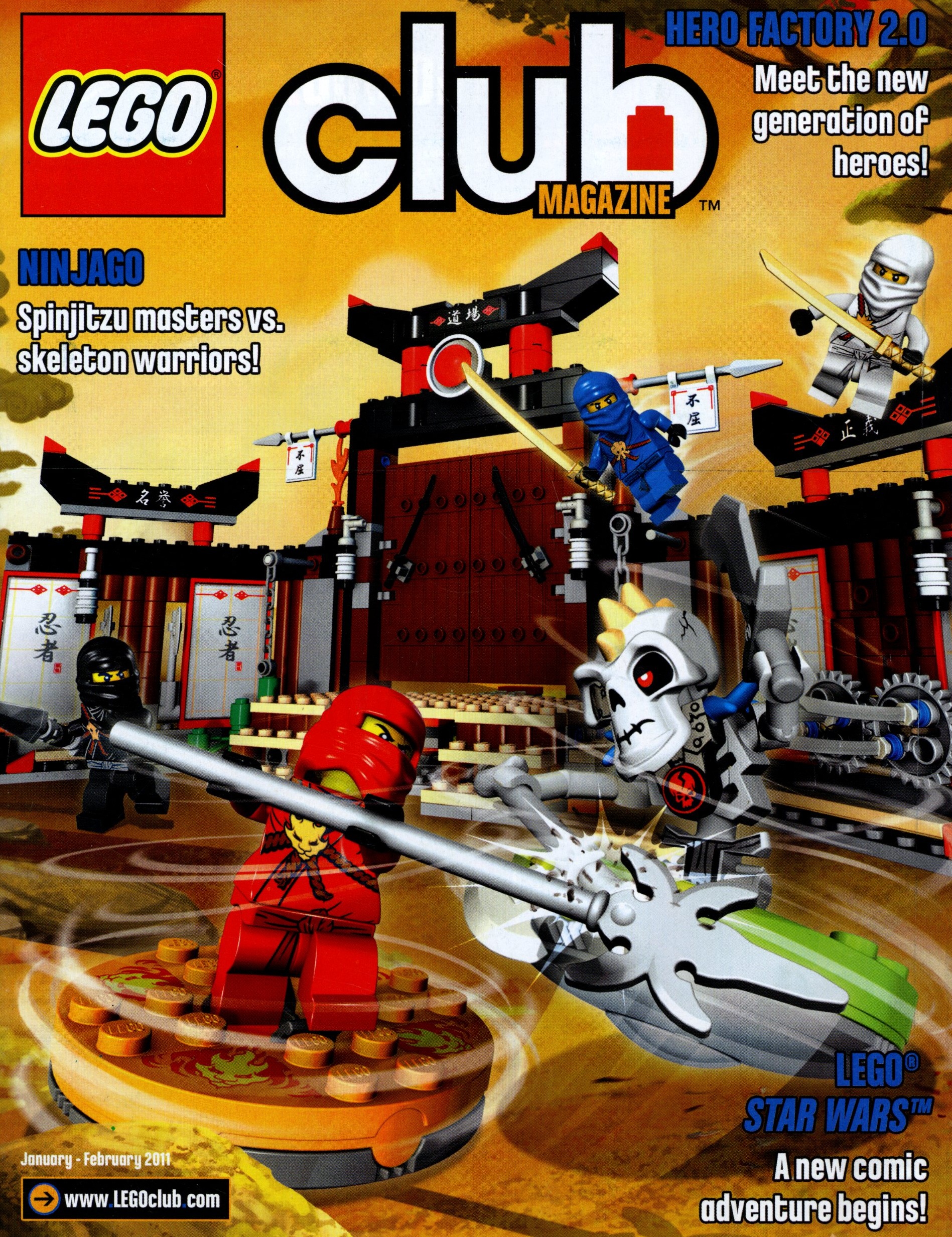Lego Club Magazine Ninjago