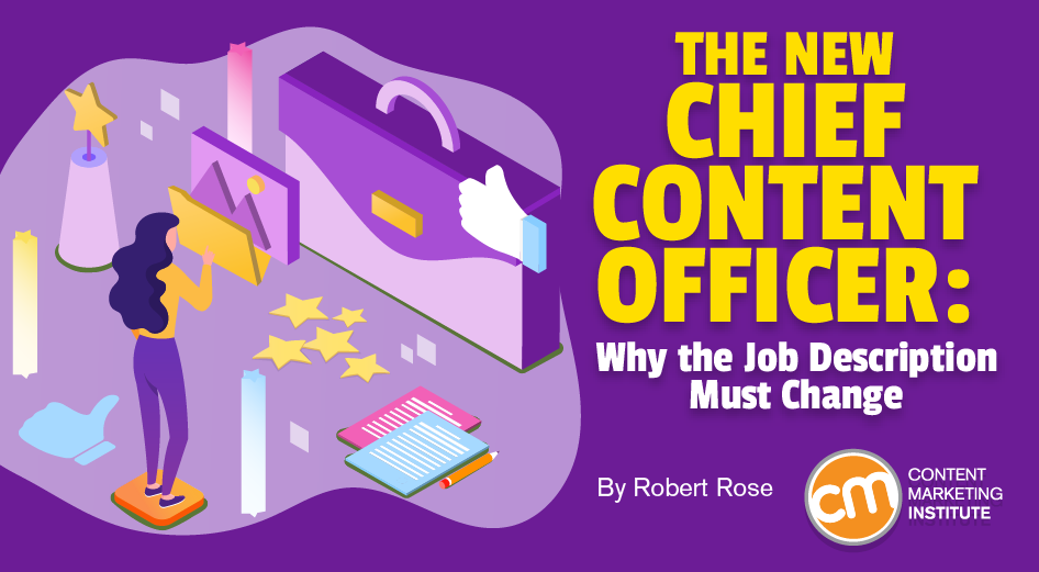Job description for Chief Content Officer (CCO)