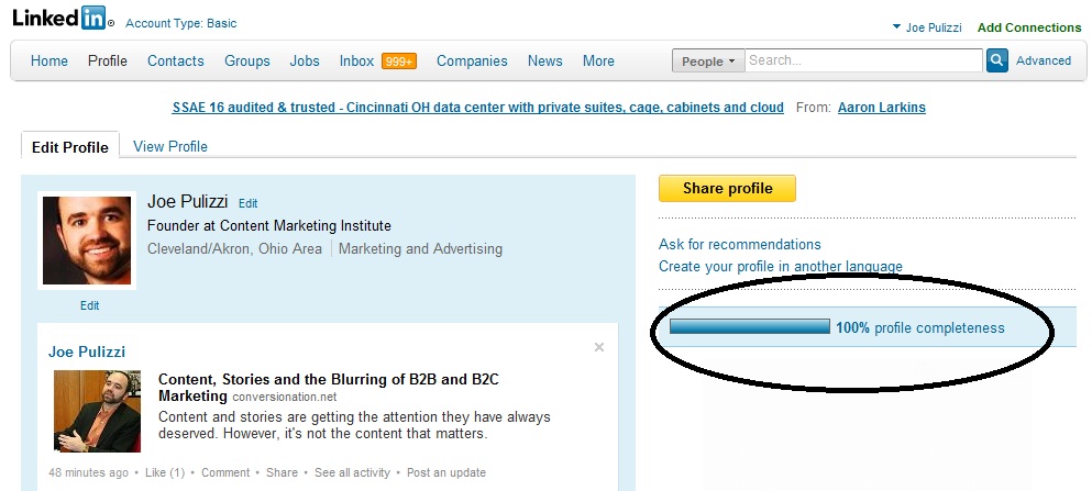 LinkedIn Gamification
