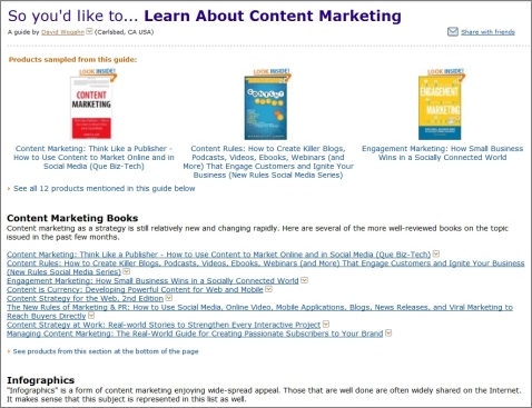 Learn about content marketing, CMI