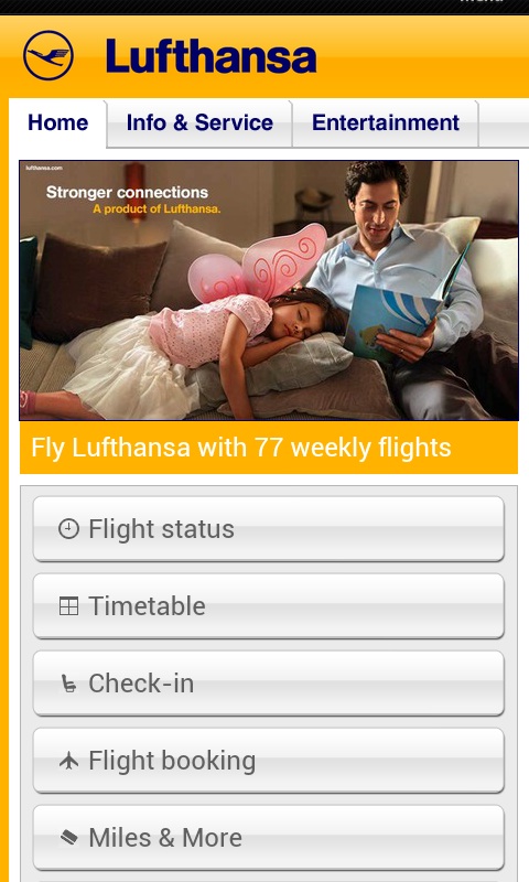 lufthansa for mobile, CMI