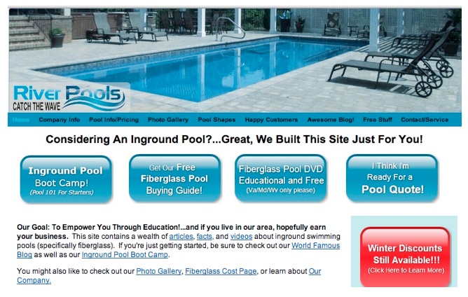 power of content marketing - pools, CMI