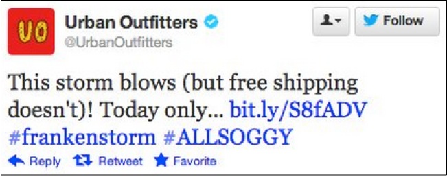 urban outfitters social media publishing lesson