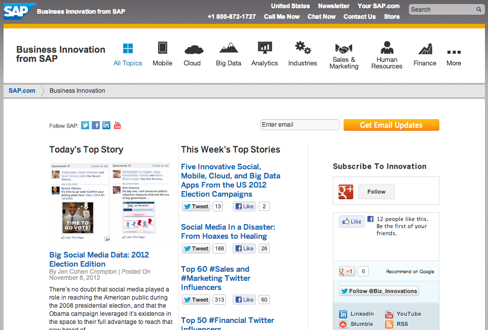 Online content publishing 