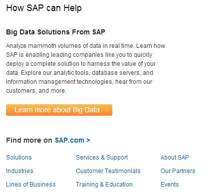 Content Marketing Institute - Michael Brenner, SAP article callout