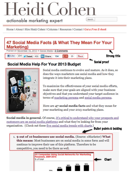 attract attention with presentation