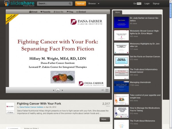 Content marketing pitfalls | Slideshare Screenshot