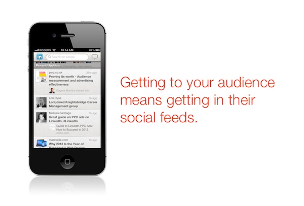 audience social feeds