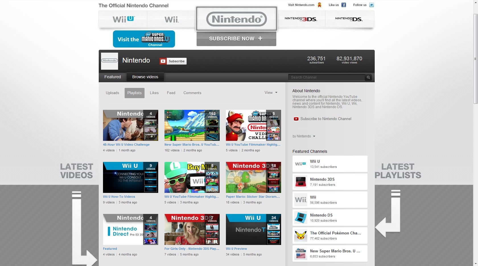 nintendo great video content