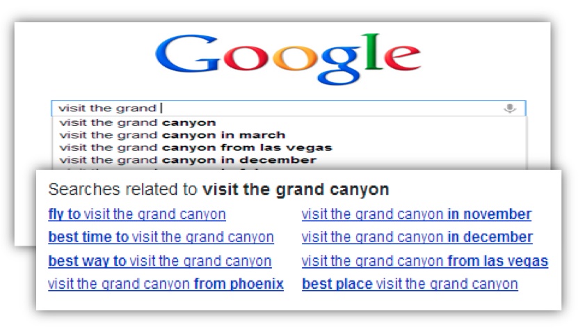 google related suggestions