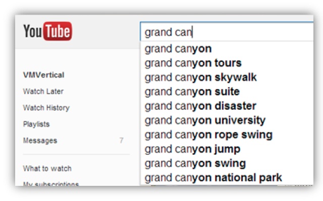 youtube search