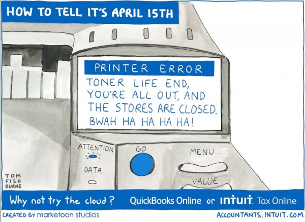toner life end cartoon
