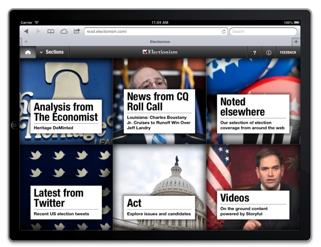 electionism-mobile content