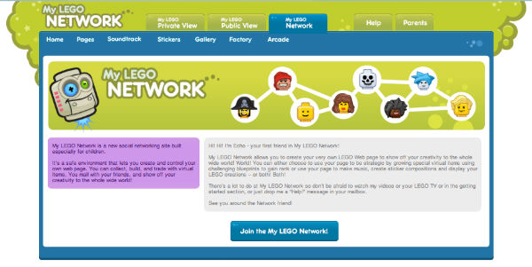 lego social network