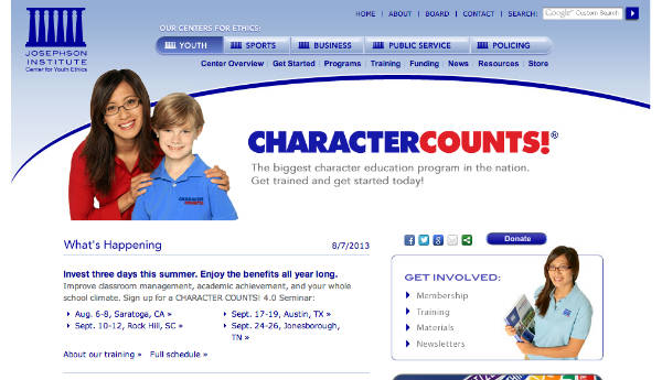 character counts!-josephson institute