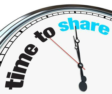 time to share-content marketing teams