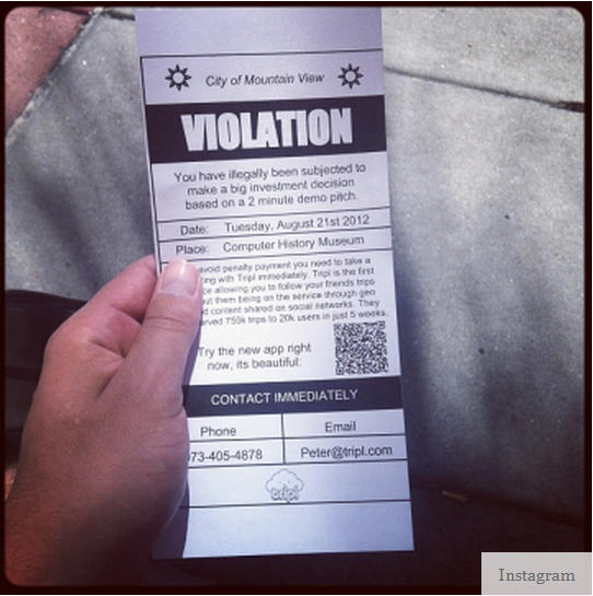 parking ticket - violation