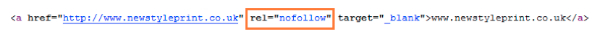 nofollow link-printing