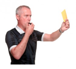 yellow card ref