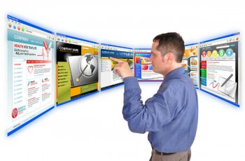 man testing pages online-content optimization
