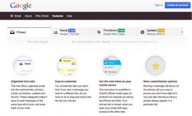 google gmail tab explanation