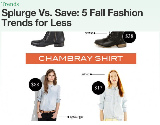 trends for less images