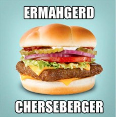 ermahgerd cherseberger image