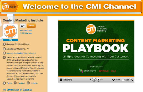 welcome to the cmi channel