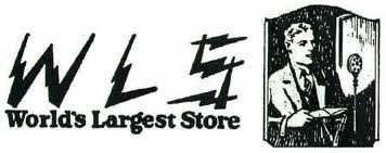 world's largest store-old radio illustration