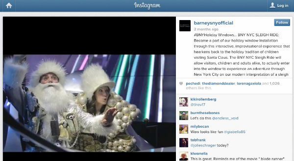 instagram image-barneys