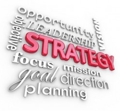 red strategy-word cloud 