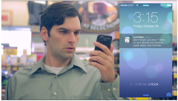 man with smartphone