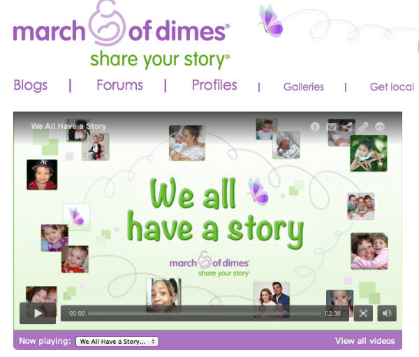 share your story-march of dimes