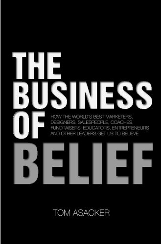 book cover-business of belief