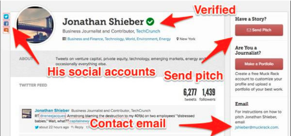 research social accounts-contact info