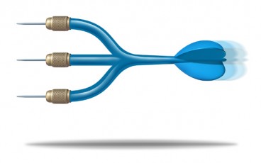 three-pronged dart-content strategy