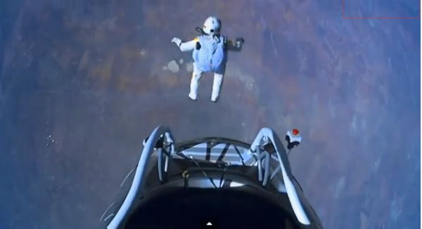image of sky jump-free fall