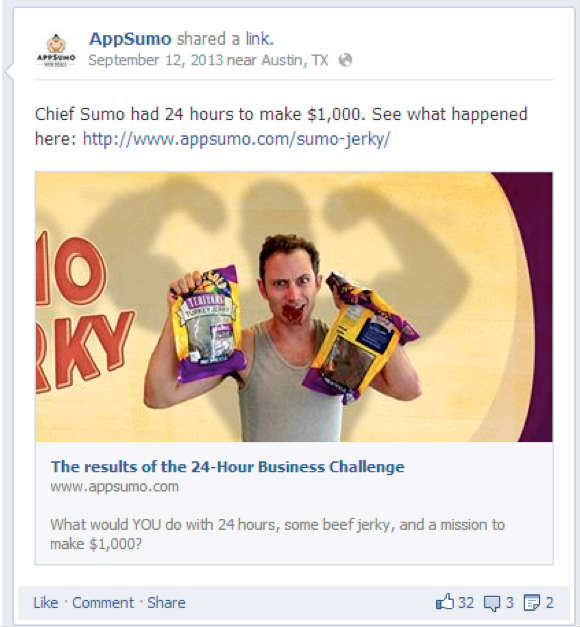 appsumo-facebook-ad
