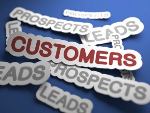 word pile-customers-prospects-leads