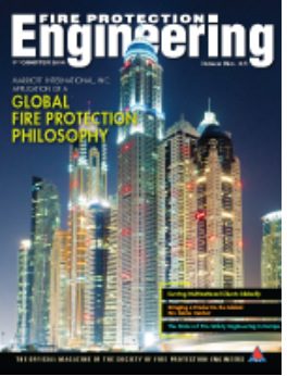magazine cover-fire protection engineering