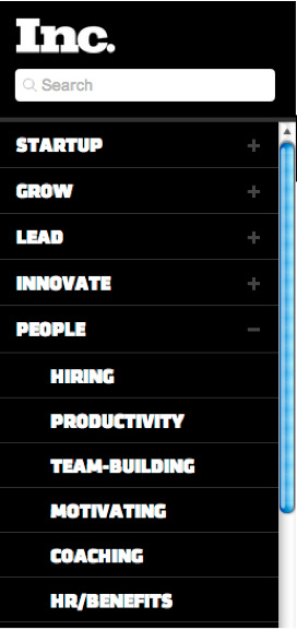 listing-inc subsections