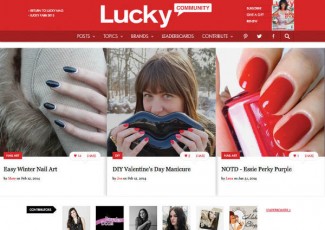 lucky community images-nails-lips
