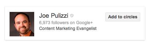 joe pulizzi search example