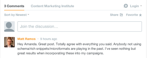 comment management example-cmi