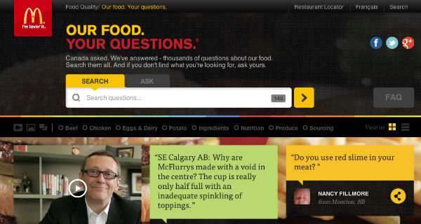 marketing example-man's face with question bubbles