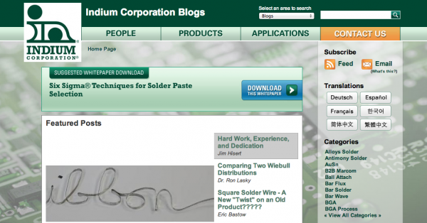 Indium Blog