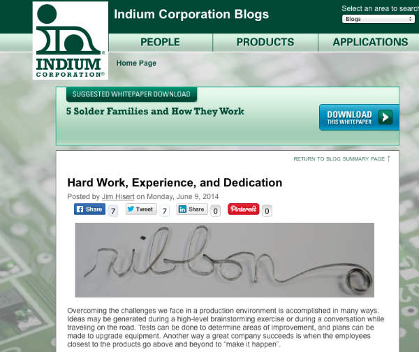 example-indium blog post