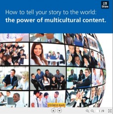 globe with people-multicultural content