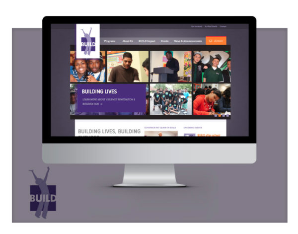 images on big-screen tv